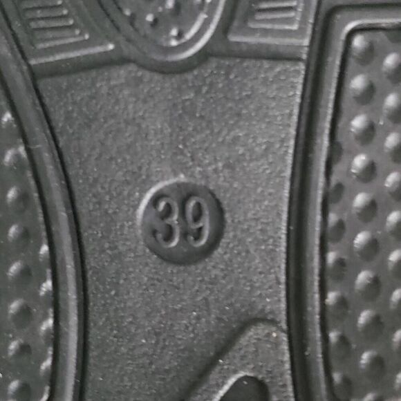 FUDYNMALC Womens Black Tan Slingback Orthotic Arch Support Comfort Sandals Sz 39 - Picture 6 of 7